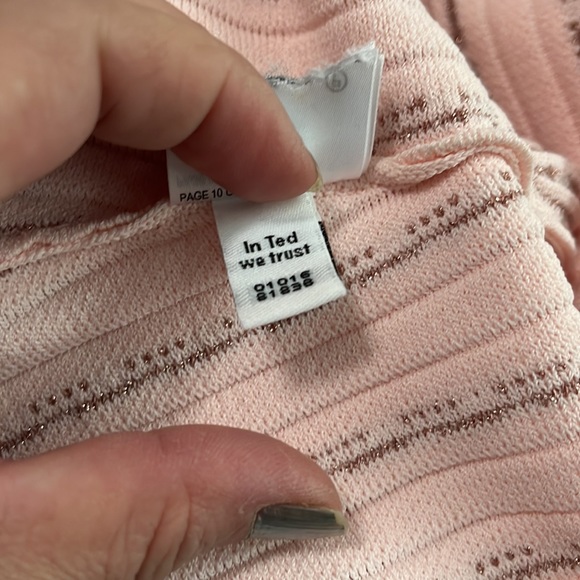 Ted baker London knit skater dress size 1 - Picture 14 of 14